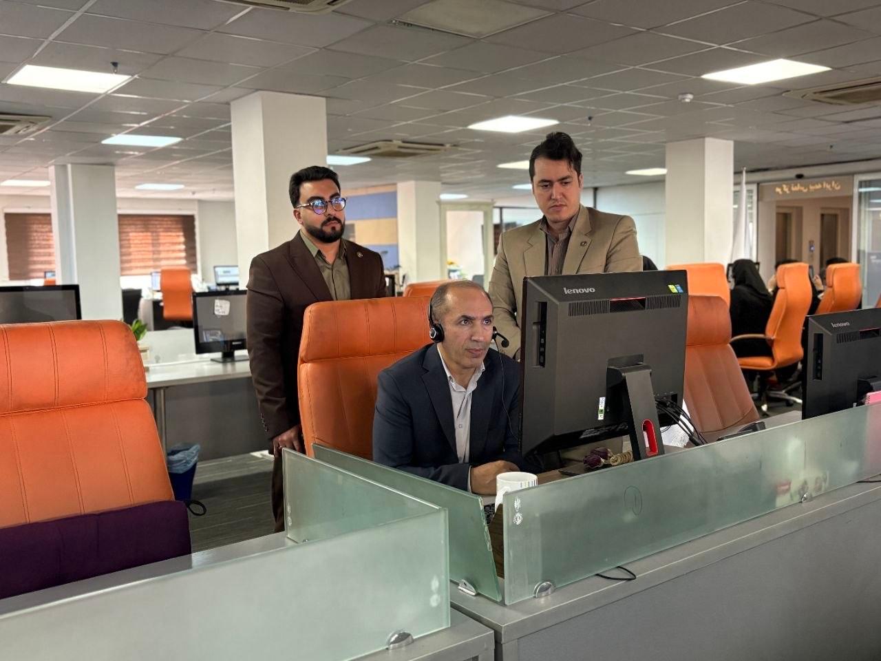بازدید مدیرکل بیمههای اشخاص بیمه ایران از SRM سیمرغ